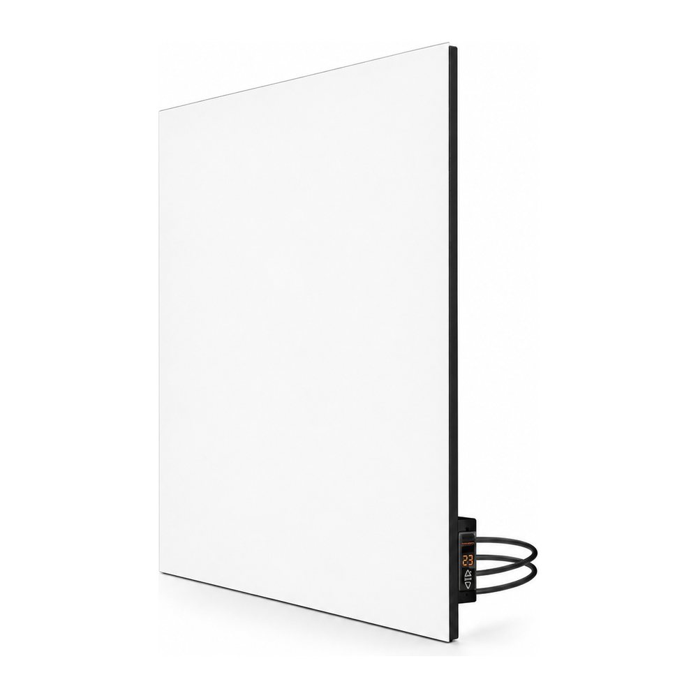Панель керамічна інфрачервона (керамічний обігрівач) Теплокерамик Teploceramic TC500R з терморегулятором (Білий), фото 1