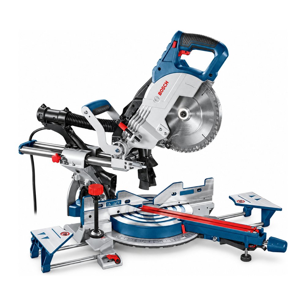 Торцювальна пила з протяжкою Bosch GCM 8 SJL 0601B19100, 1600 Вт, 216 мм, фото 1