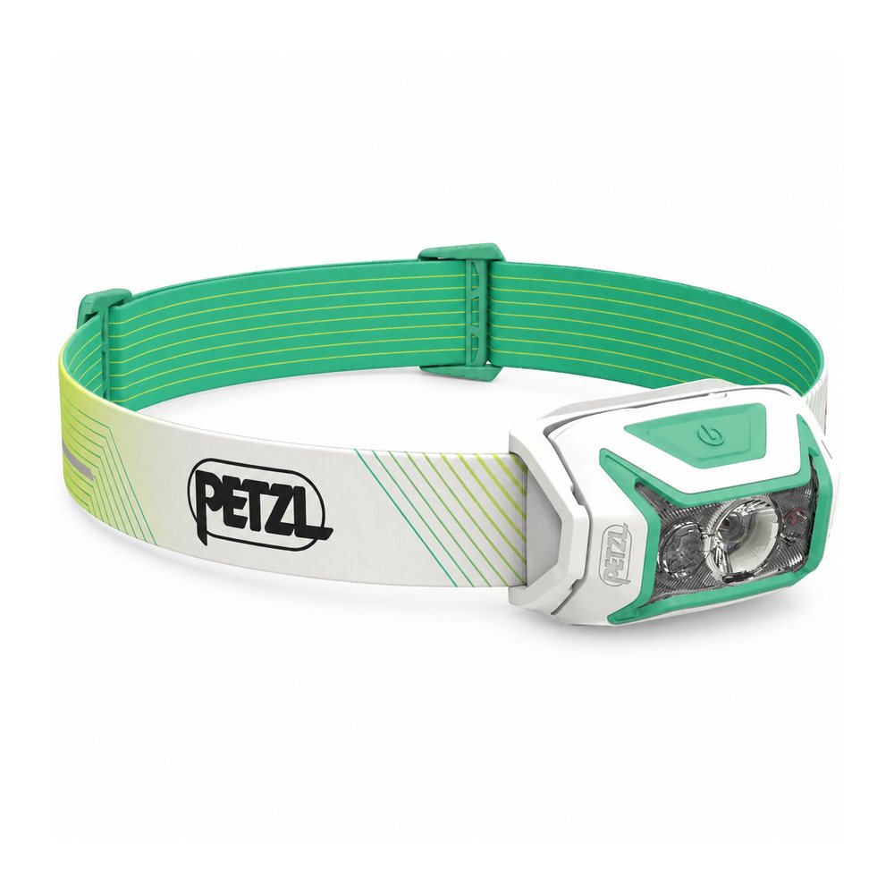 Аккумуляторный налобный фонарь Petzl Actik Core, зеленый, с красным светом, фото 1
