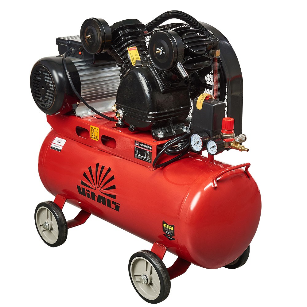 Повітряний компресор Vitals GK50.j65v2-8a, 2100 Вт, 50 л, фото 1