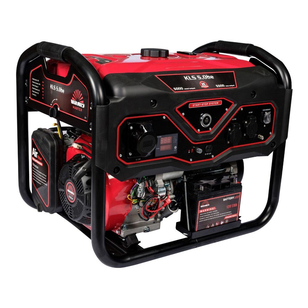 Бензиновий генератор Vitals Master KLS 5.0be, 5 кВт, фото 1