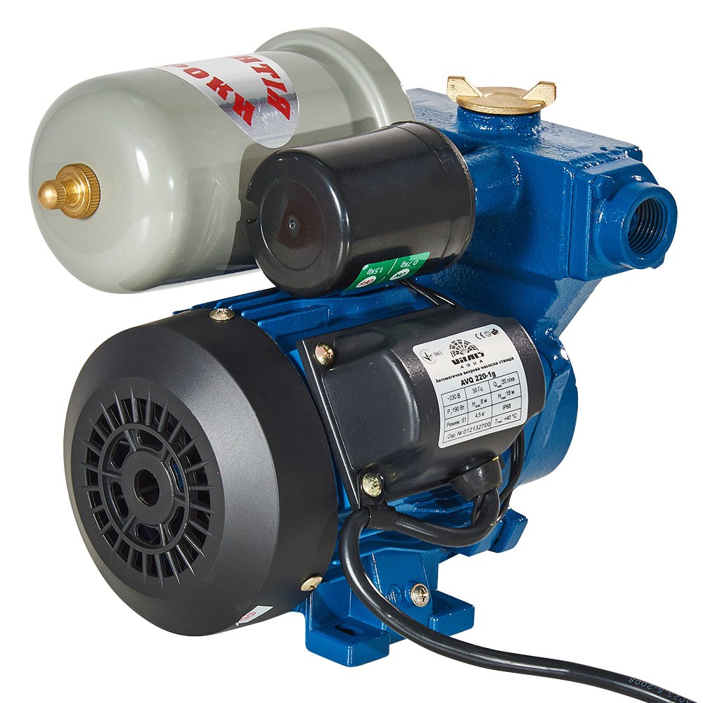 Насосна станція Vitals aqua AVQ 220-1g, 190 Вт, 1 л, фото 1