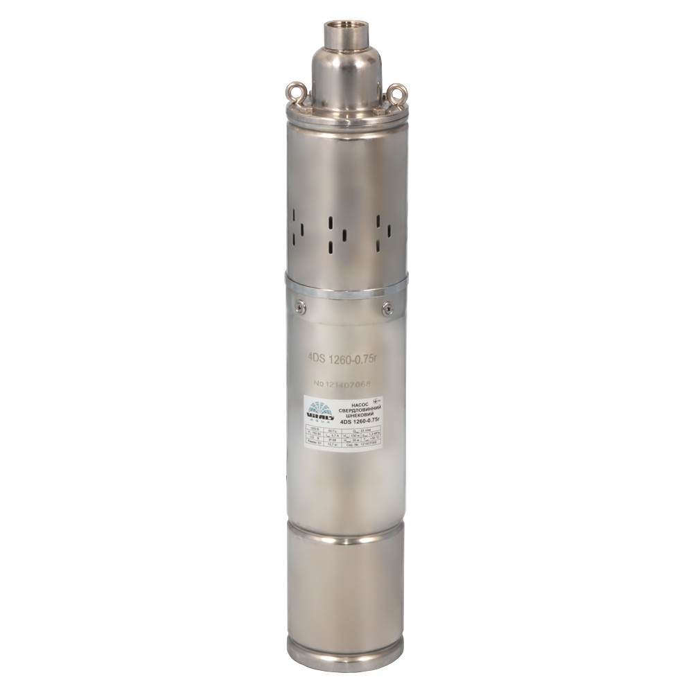 Шнековий насос Vitals aqua 4DS 1260-0.75r, 750 Вт, кабель 10 м, фото 1