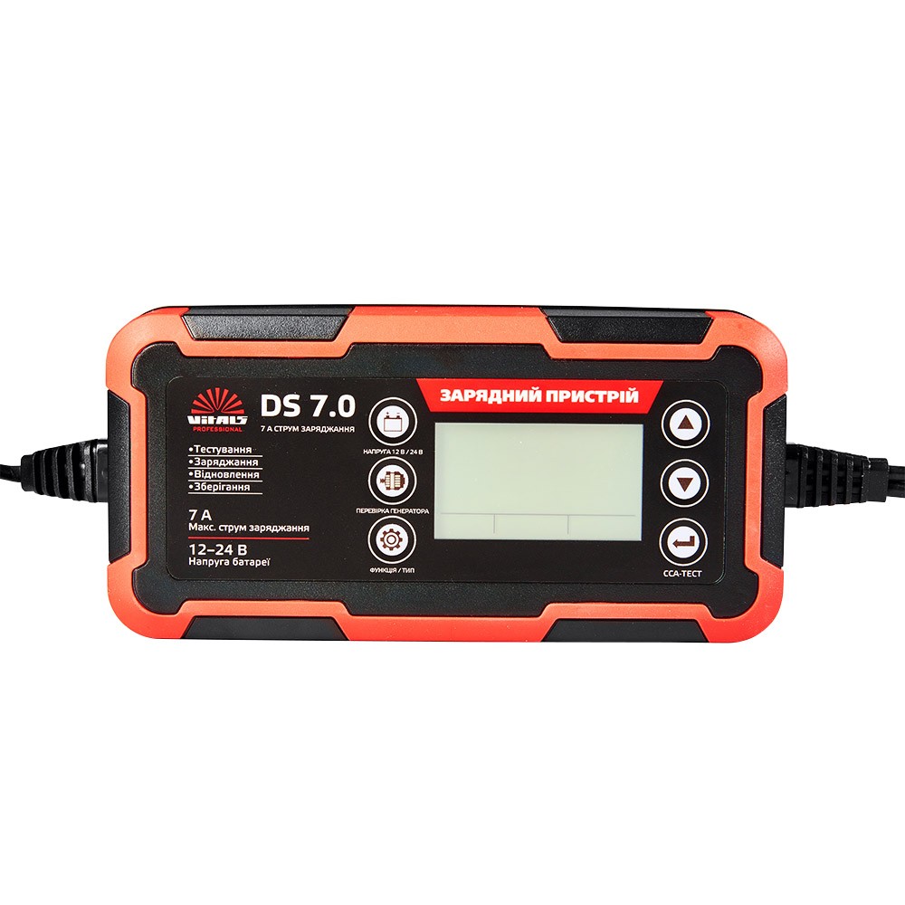 Зарядний пристрій Vitals Professional DS 7.0, 12/24 В, 7 А, фото 1