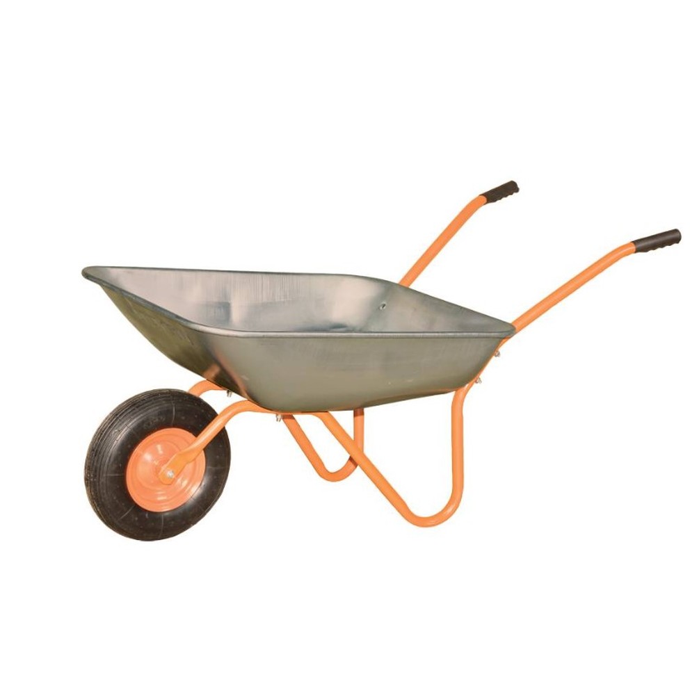 Одноколісна тачка Vitals 65/100-3В, 65 л, 100 кг, фото 1