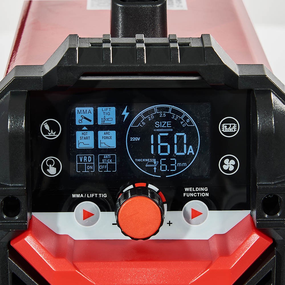 Зварювальний інвертор Vitals MMA-1600 LCD, 160 А, фото 1
