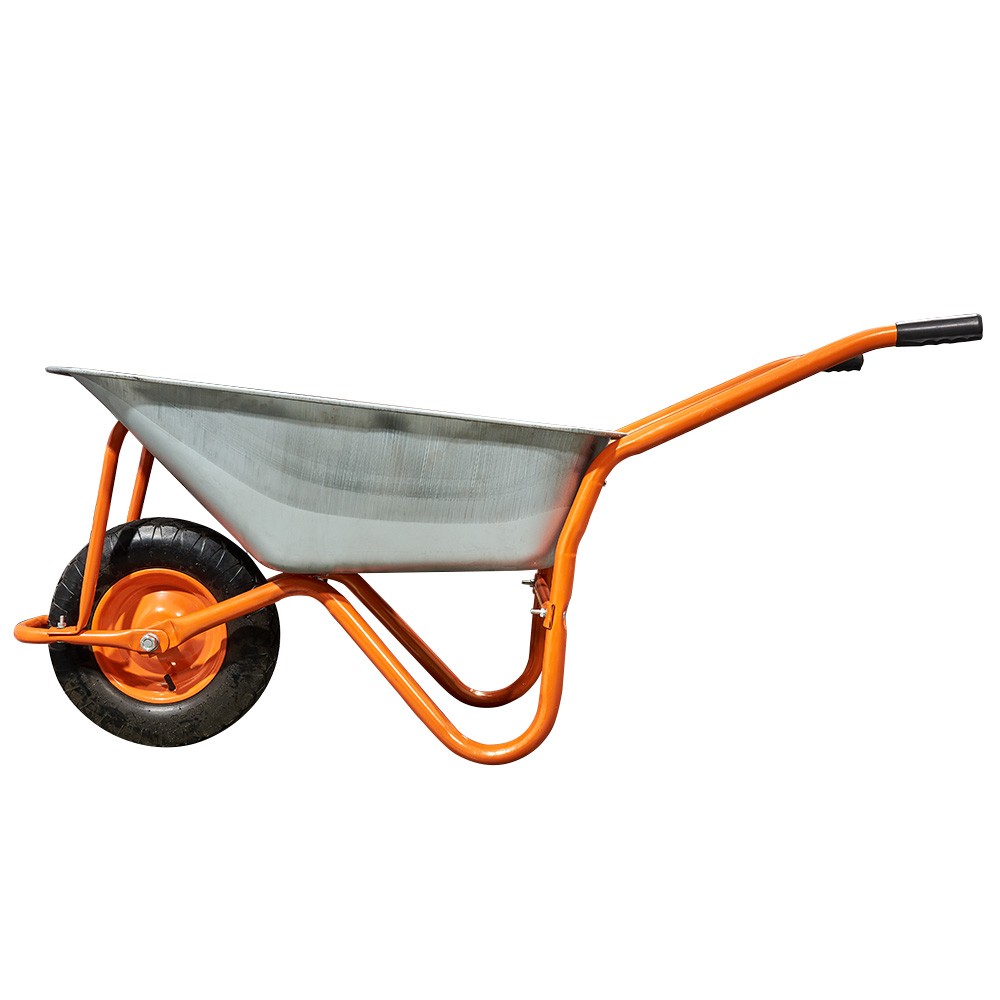 Одноколісна тачка Vitals 100/150-4m, кузов 90 л, 160 кг, фото 1