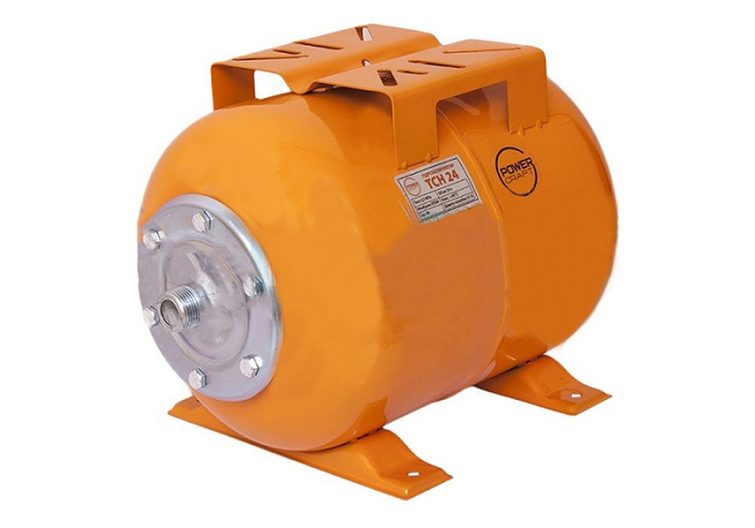 Гідроакумулятор Powercraft TCH 24, 24 л, мембрана EPDM, фото 1