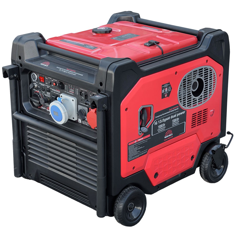Газобензиновый генератор Vitals Master IG 13.0gsat dual power, фото 1