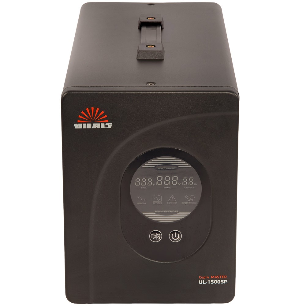 ИБП Vitals Master UL-1500sp, 1000 Вт / 1500 ВА, 12 В, фото 1