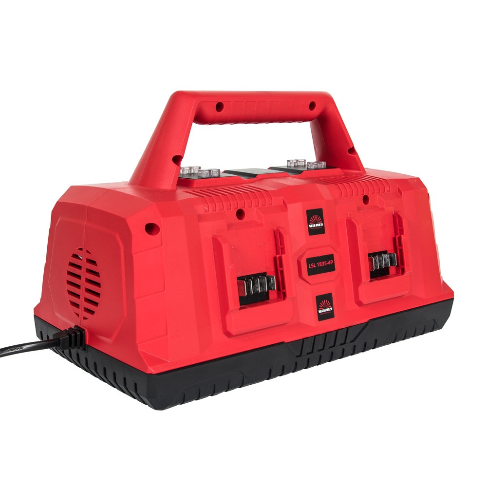 Чотирипортовий зарядний пристрій Vitals Professional LSL1835-4P SmartLine, фото 1