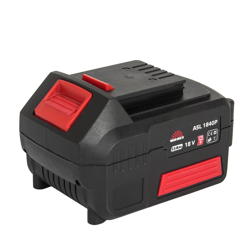 Акумулятор SmartLine Vitals ASL 1840P, Li-Ion 18 В, 4 А·год, фото 1