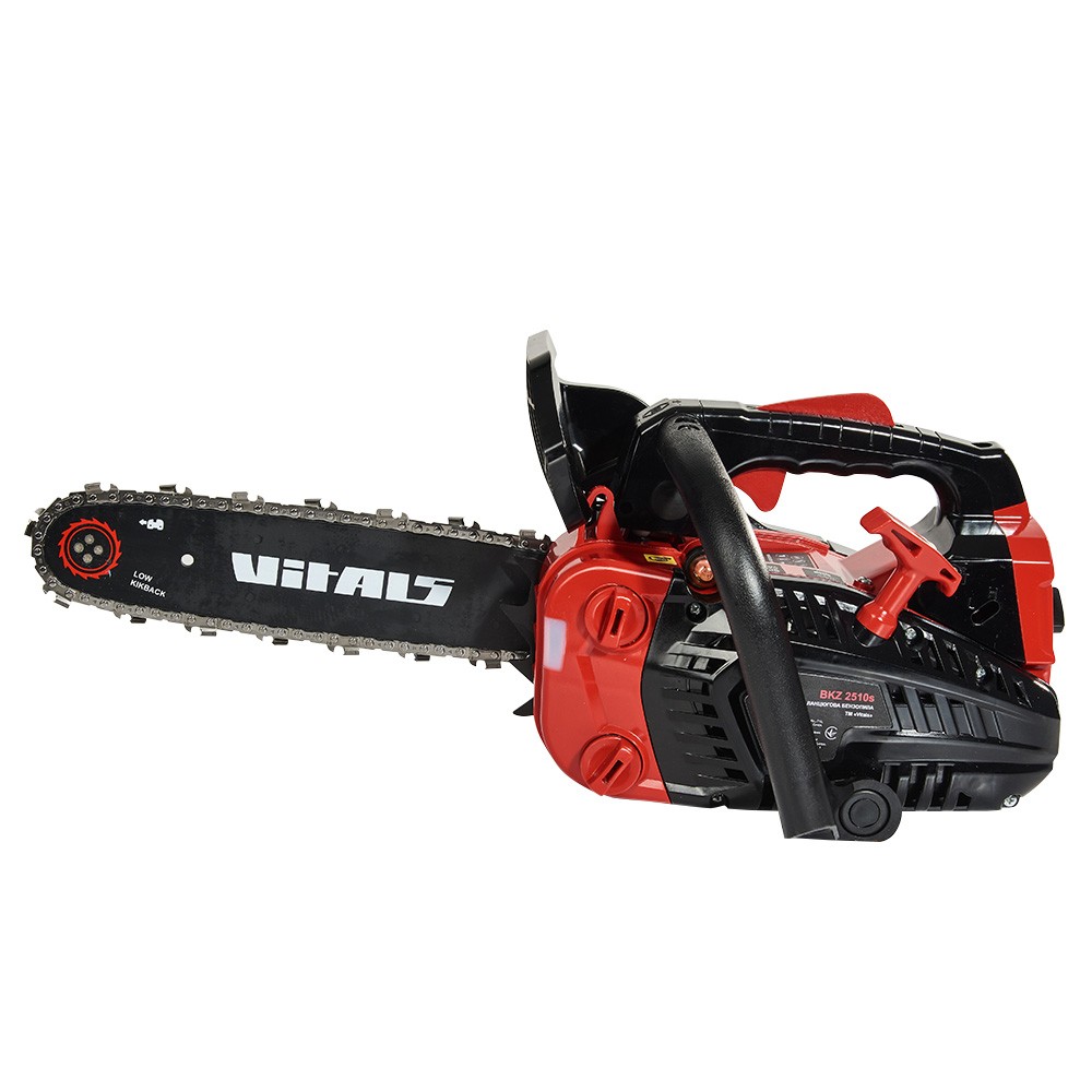 Компактна бензопила Vitals BKZ 2510s, 25 см³, шина 12″, фото 1