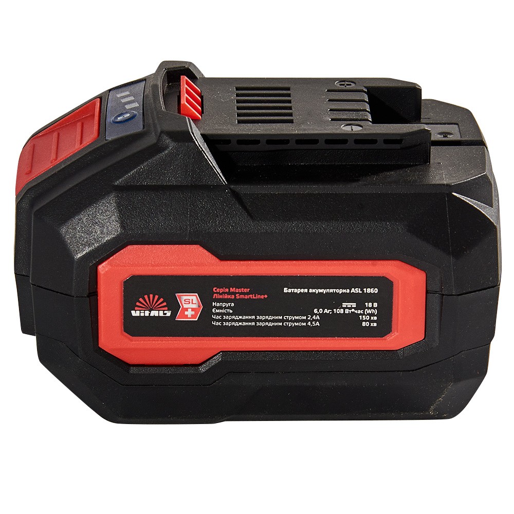Акумулятор SmartLine+ Vitals Master ASL 1860, 18 В, 6 А·год, фото 1