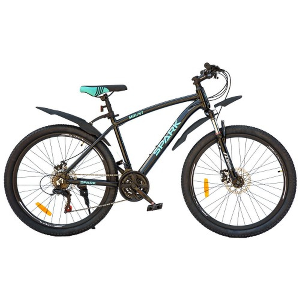 Велосипед SPARK MOUNT 26″, алюминиевая рама 17″, черный, фото 1