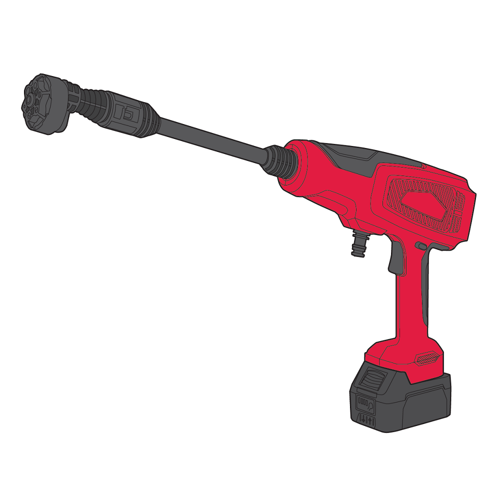 Мийка Vitals Master Am 1860n3-1 Kit M-Type 18, 60 бар, АКБ 3 А·год, фото 1