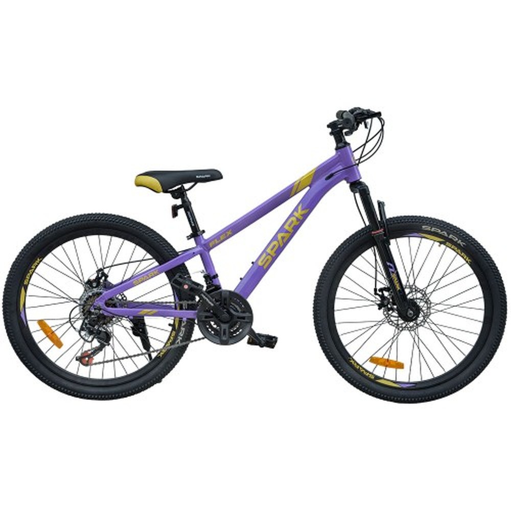 Велосипед SPARK FLEX 24″, алюминиевая рама 11″, сиреневый, фото 1