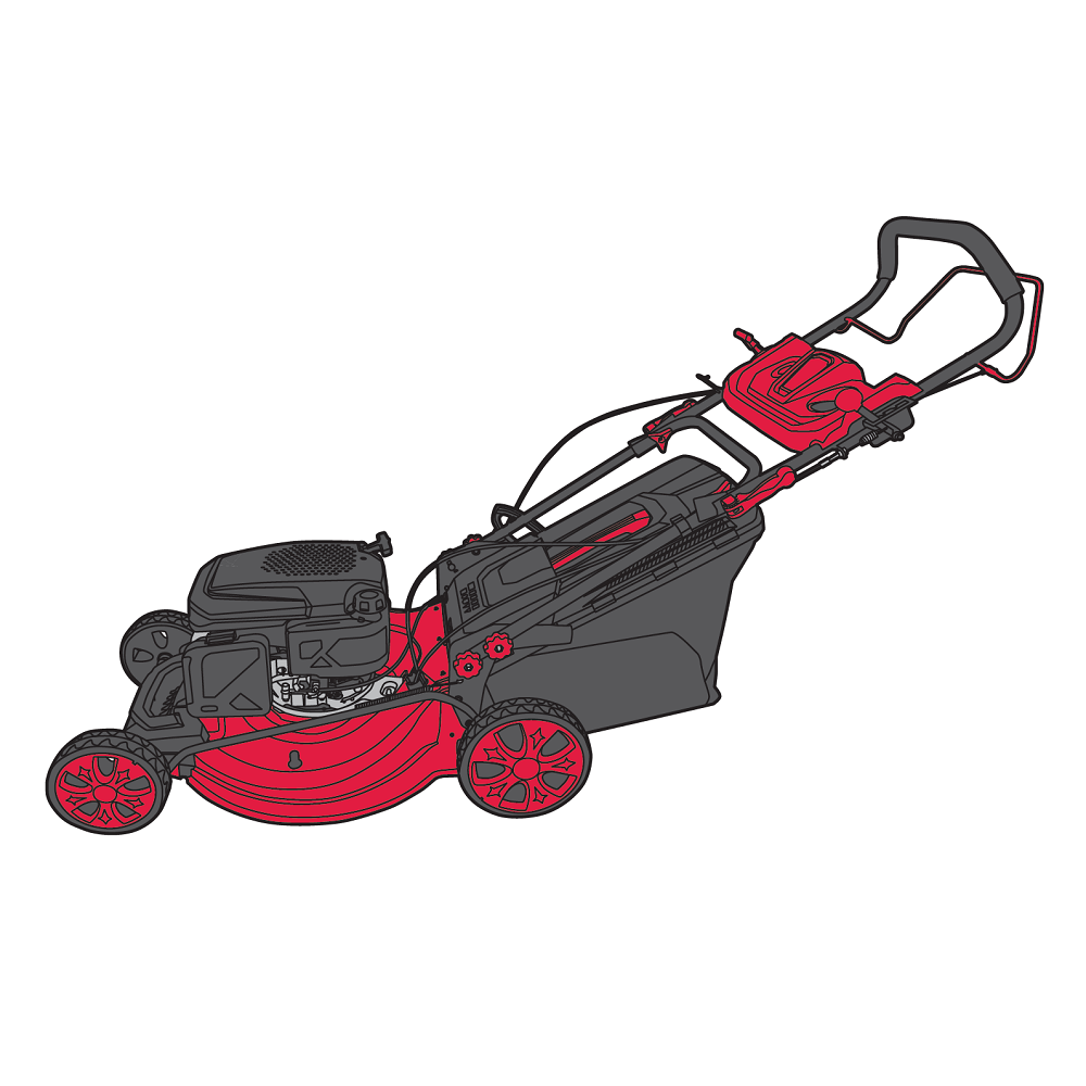 Самохідна газонокосарка Vitals Master Zp 53223kds, 530 мм, 4,2 кВт, фото 1