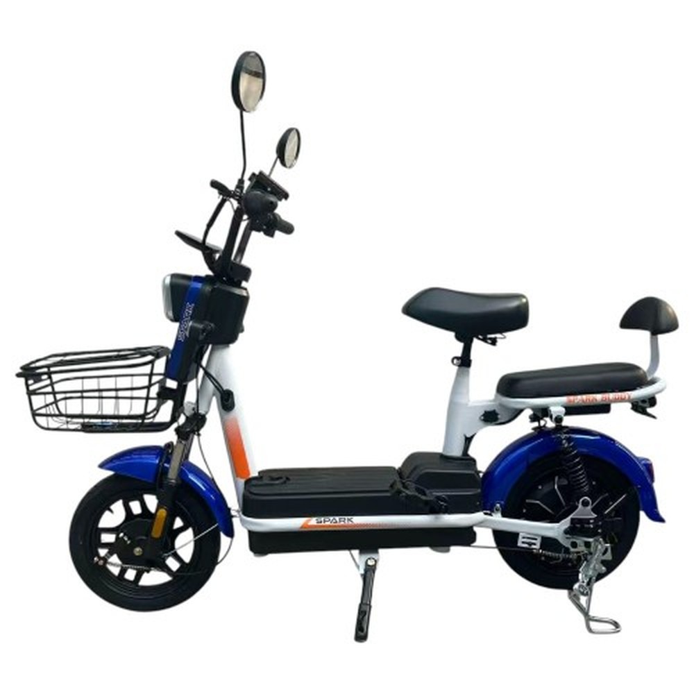 Электровелоскутер SPARK BUDDY, 500 Вт, 48 В 12 Ач, темно-синий, фото 1