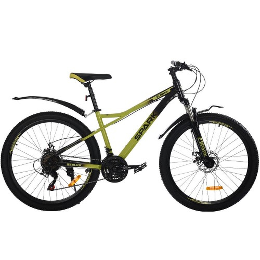 Велосипед SPARK ECLIPSE 26″, рама 13″, салатовый с черным, фото 1