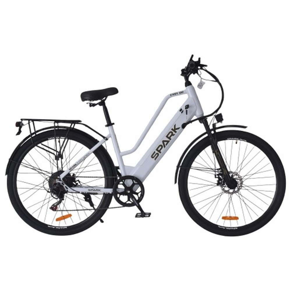 Электровелосипед SPARK E-CITY EASY GO, рама 18″, серый, фото 1