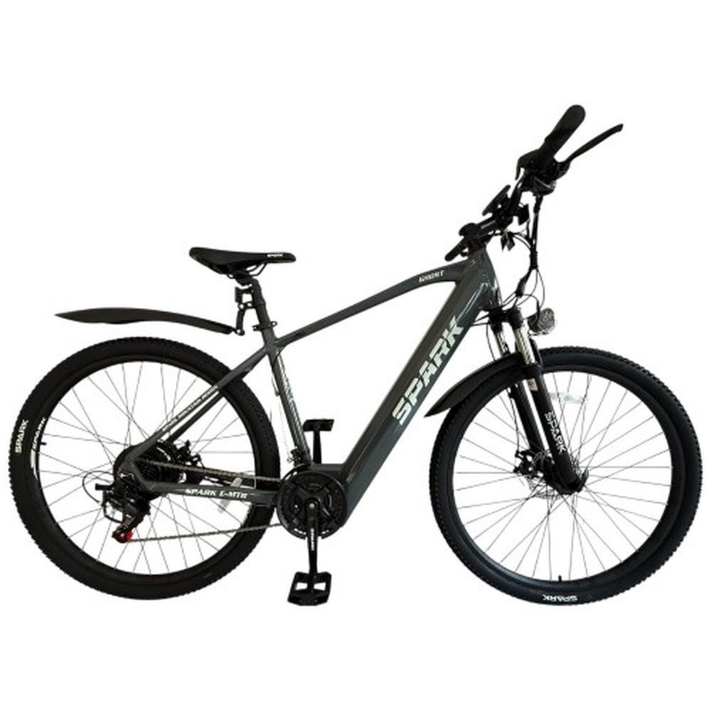 Электровелосипед SPARK E-MTB GHOST, рама 17″, графитовый, фото 1