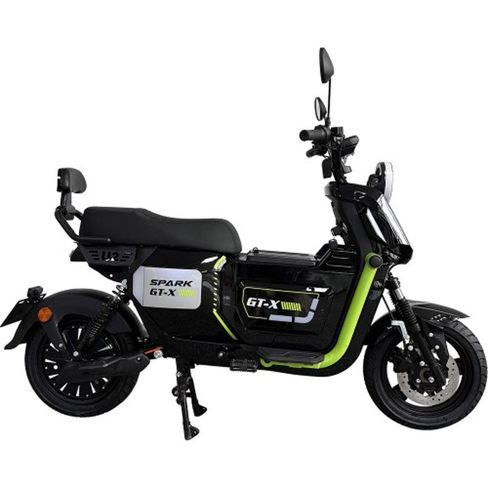 Электровелоскутер SPARK GT-X, 1500 Вт, LiFePO4 72 В 20 Ач, черный, фото 1