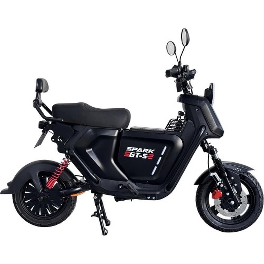 Электровелоскутер SPARK GT-S, 1500 Вт, LiFePO4, темно-графитовый матовый, фото 1